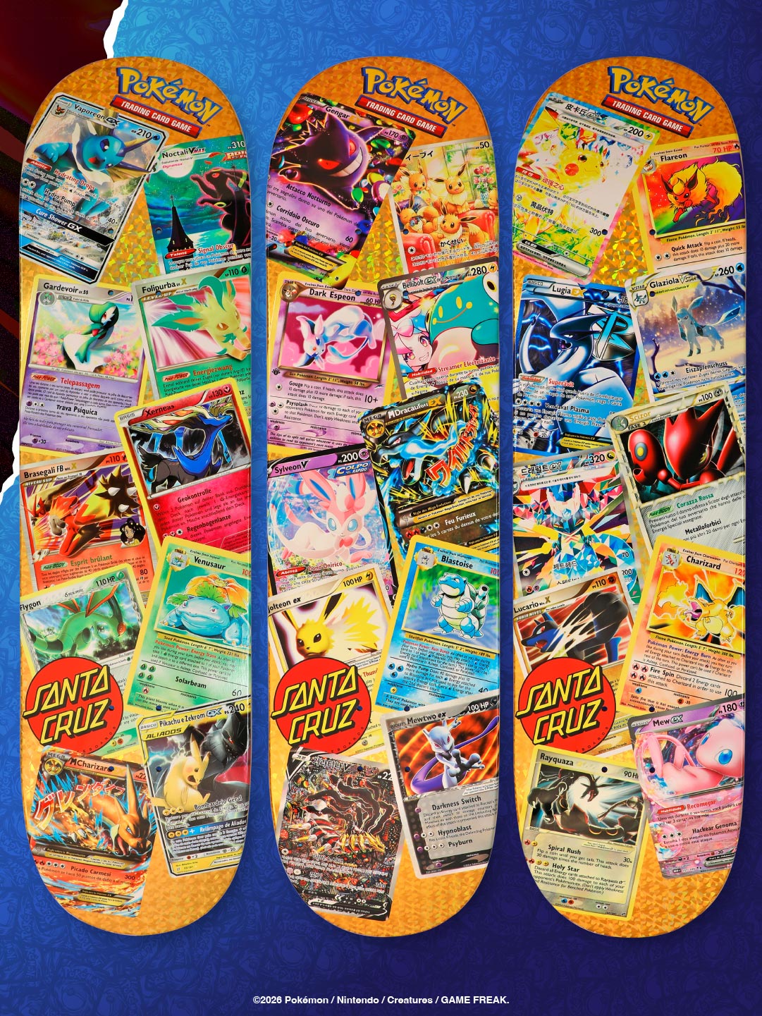 Santa Cruz X Pokémon “Blind Bag” Deck 8.0 / Grip Combo