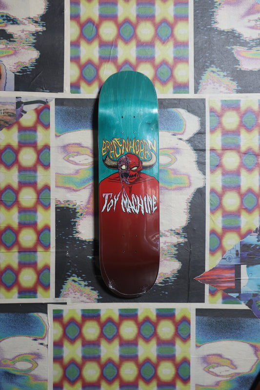 Toy Machine “Face Melt” Deck 8.25 (Hoban)(Green)