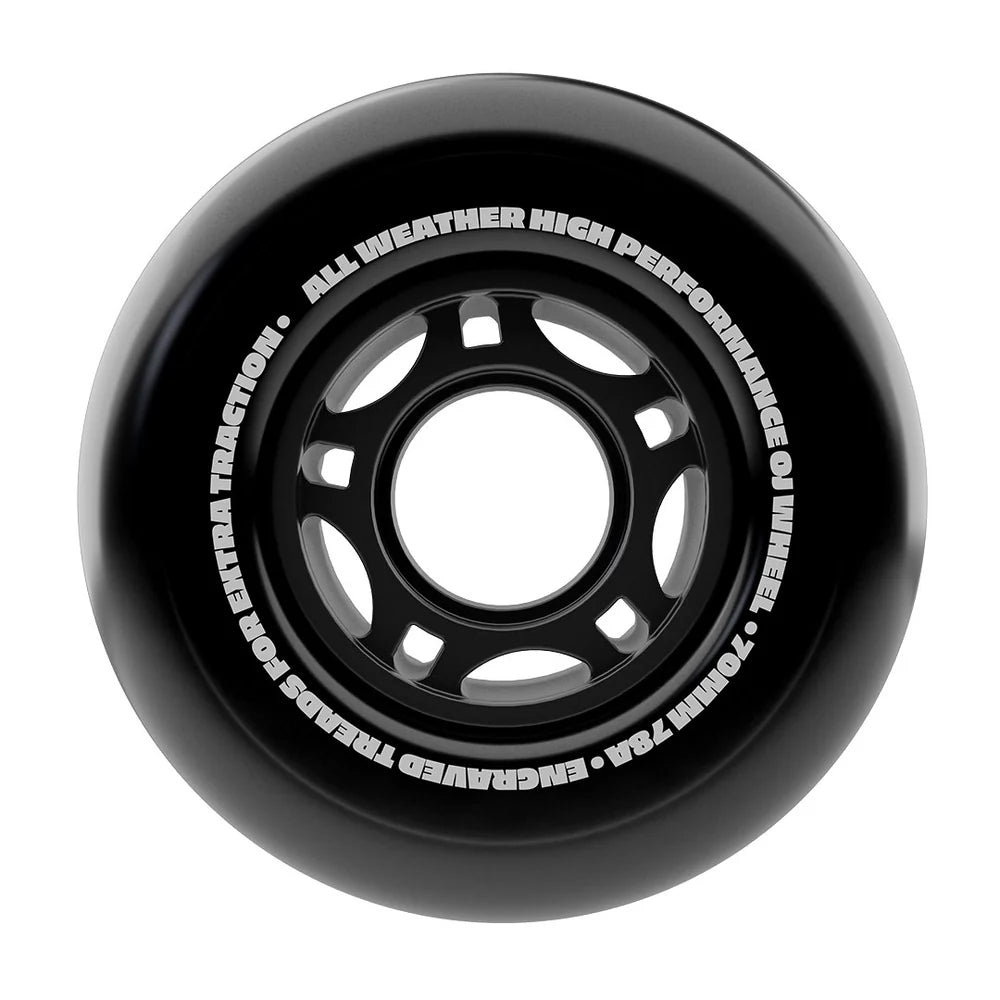 OJ 78a “Dirt Tires” (Black) 70mm Wheels