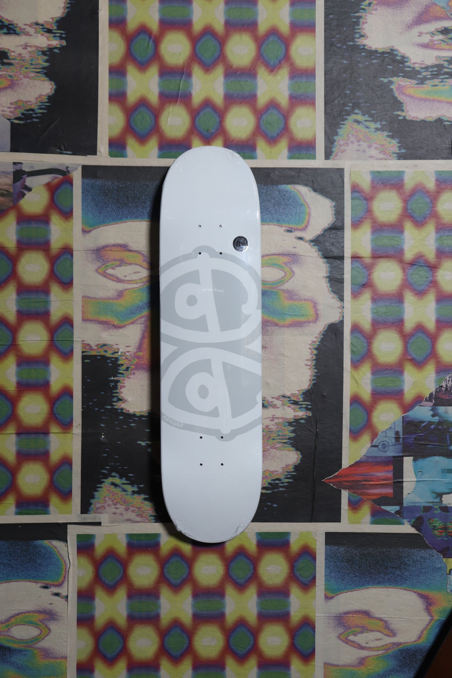 Krooked “Eyes” (White) Deck 8.0