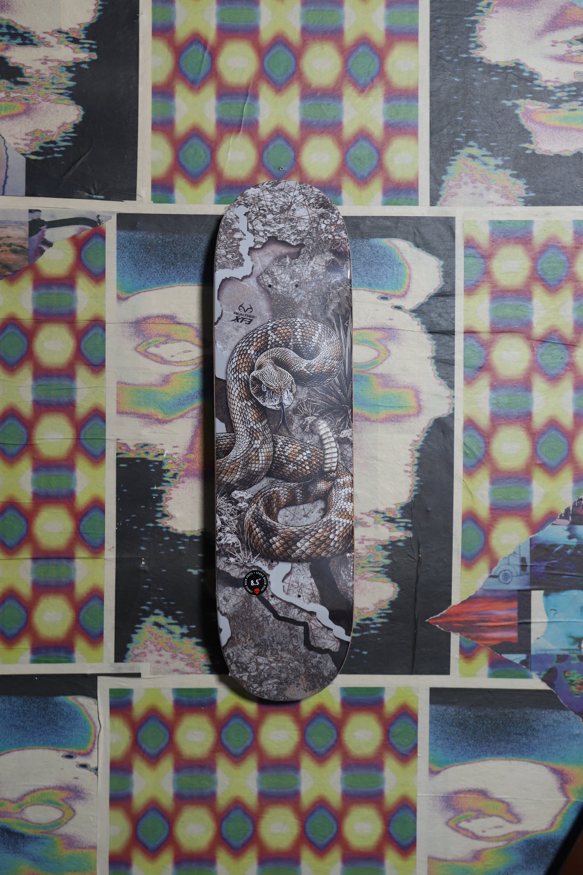Zero x Realtree “Diamondback” Deck 8.5 (Burleigh)