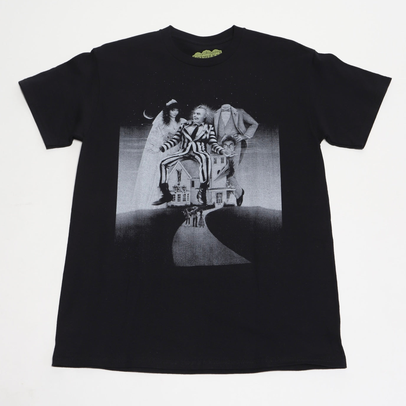 Welcome X Beetlejuice ￼“Movie"  Shirt (Black)