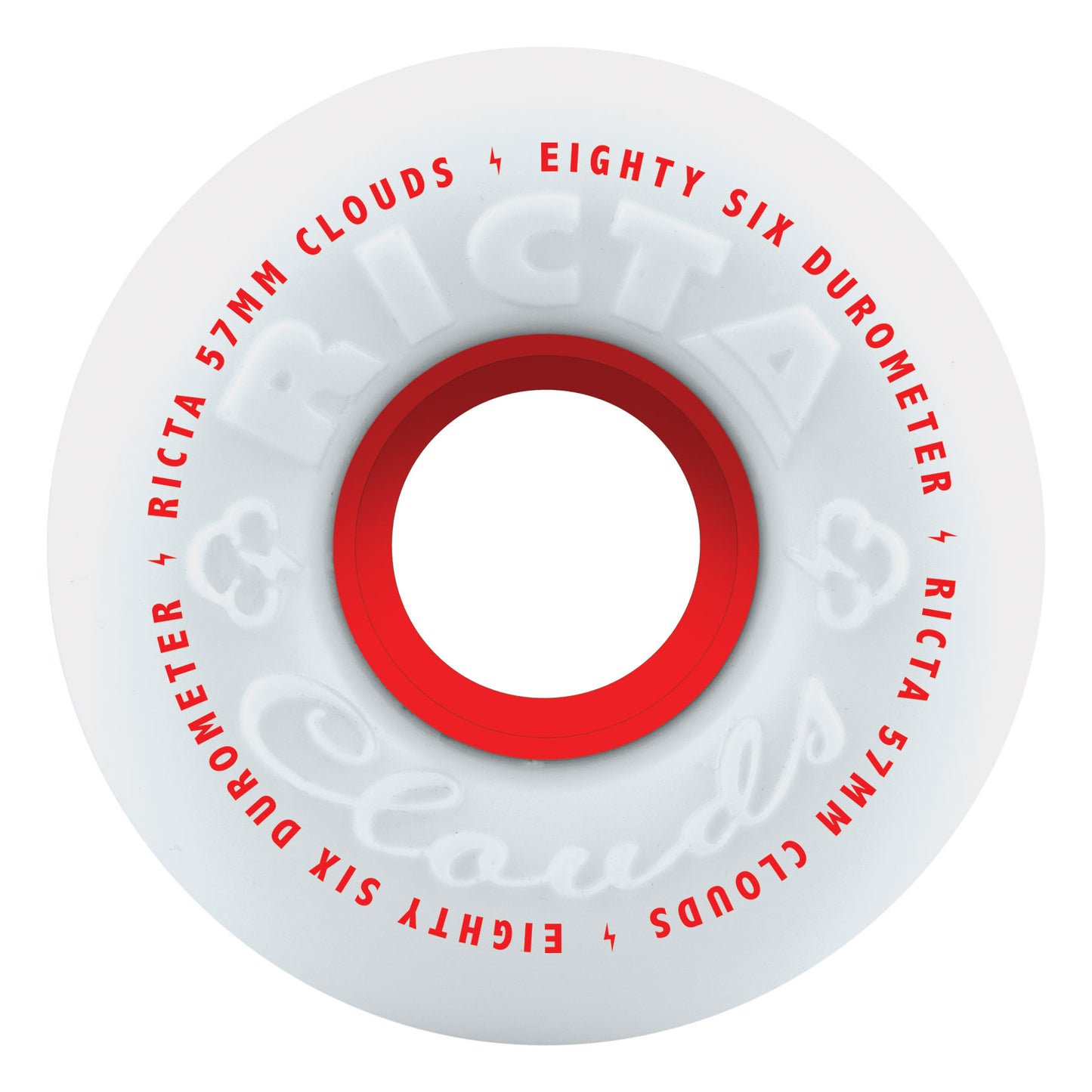 Ricta Clouds 57mm "Red" 86a