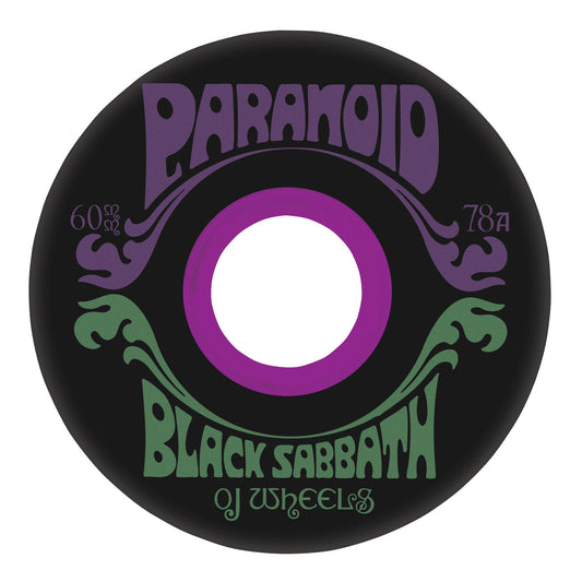 OJ 78a "Black Sabbath'" Paranoid  60mm Super Juice Wheels