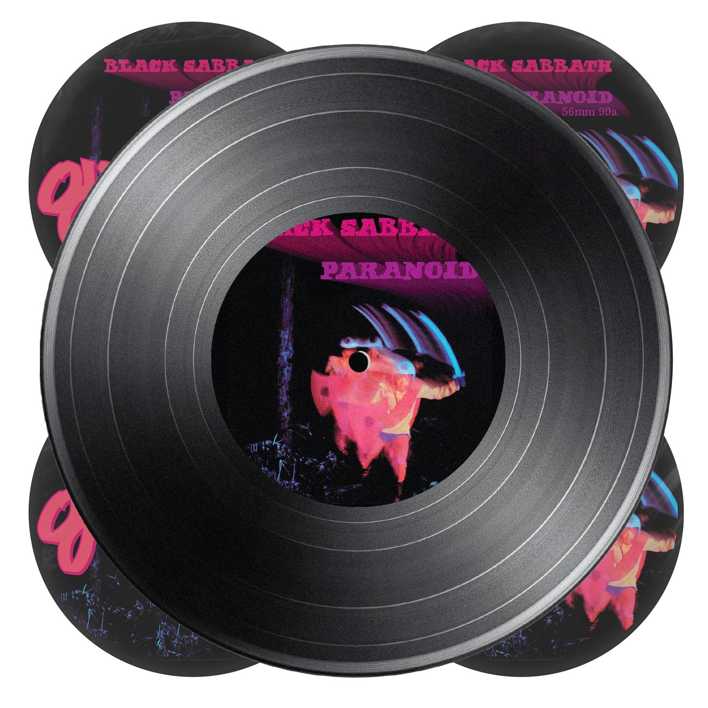 OJ 99a "Black Sabbath'" Paranoid 56mm Chubbies Wheels