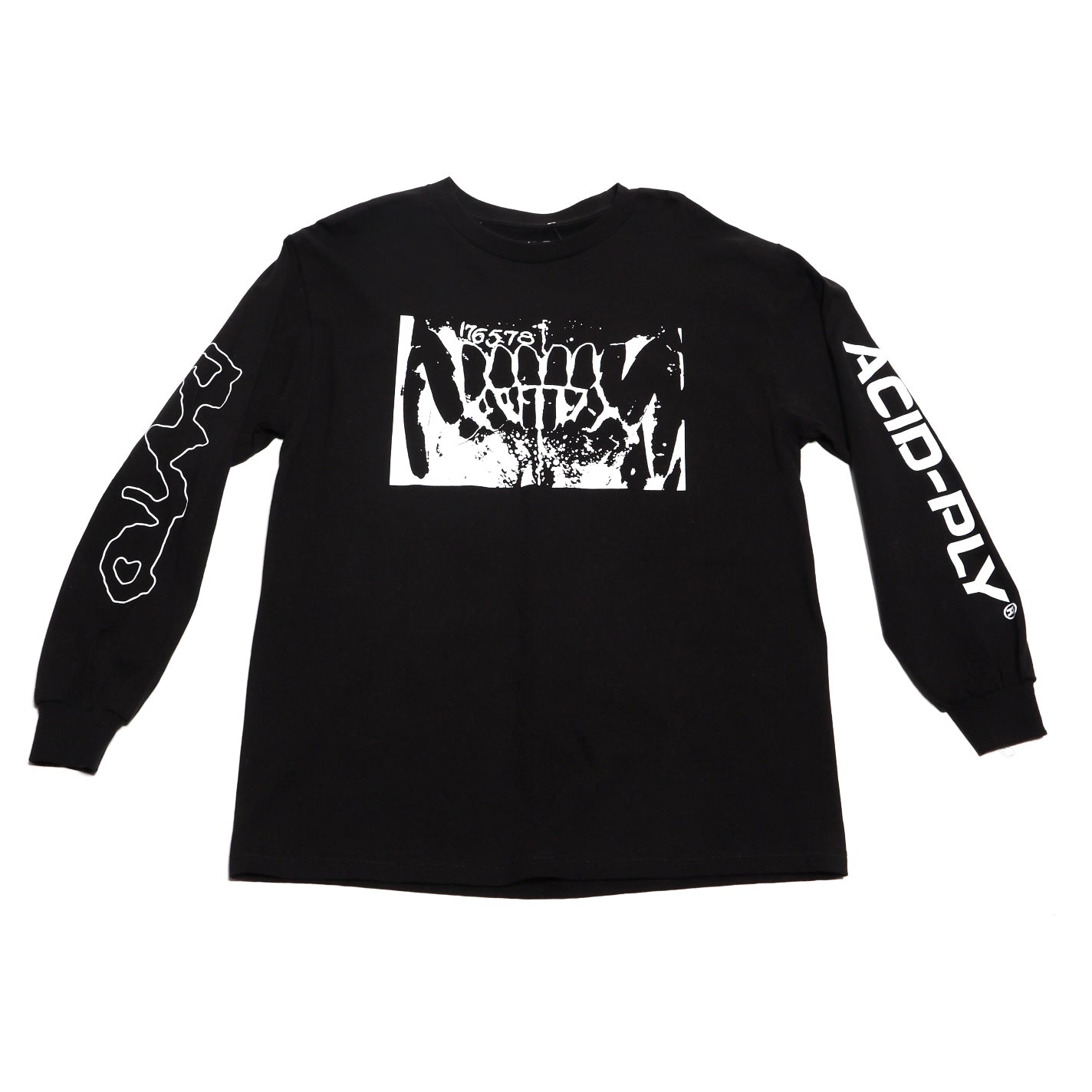 Quasi “Teeth” Long Sleeve (Black)
