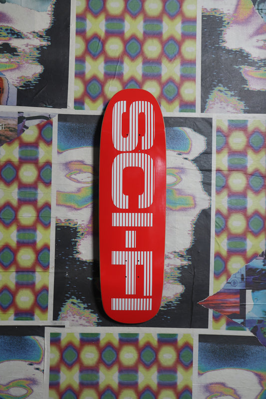 Sci-Fi Fantasy Logo “Red” Shaped Deck 9.0