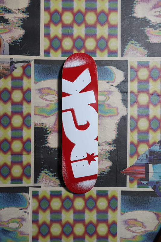 DGK “Logo” Deck 8.0 (Red)