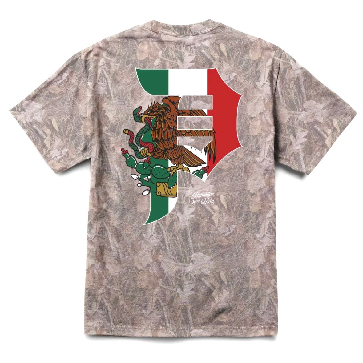 Primitive “Mexico P” (Heavy Camo) Shirt