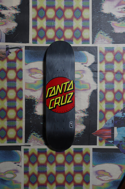 Santa Cruz “Dot” (Black) Deck 8.25