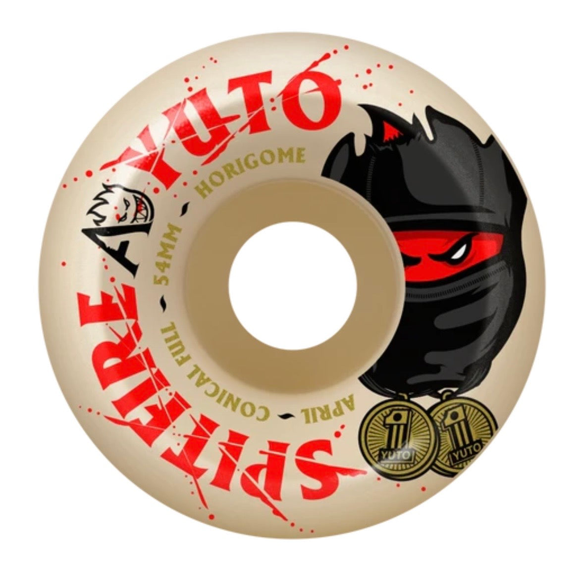 Spitfire X April F4 99a (Yuto) “Conical Full” 54mm Wheels