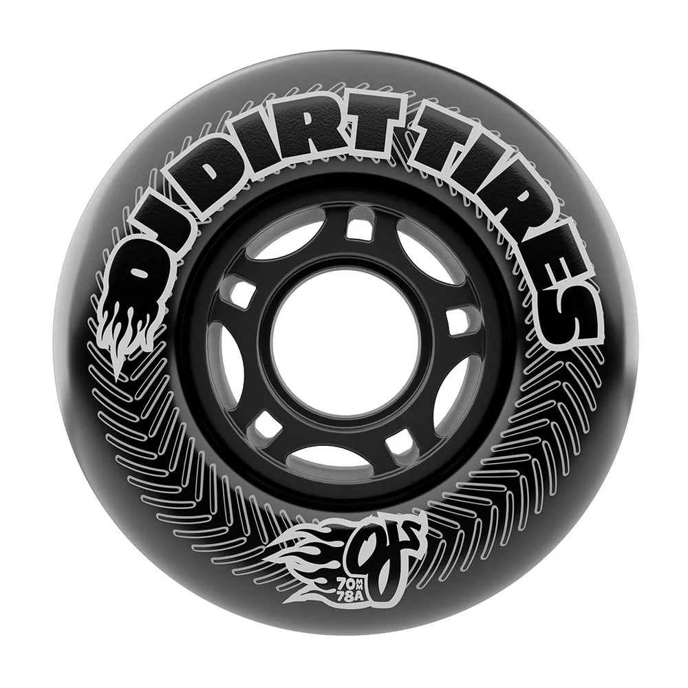 OJ 78a “Dirt Tires” (Black) 70mm Wheels
