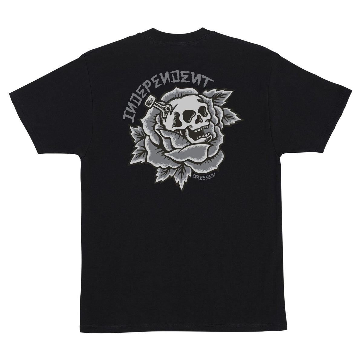 Independent “Dressen Skull Rose” Shirt