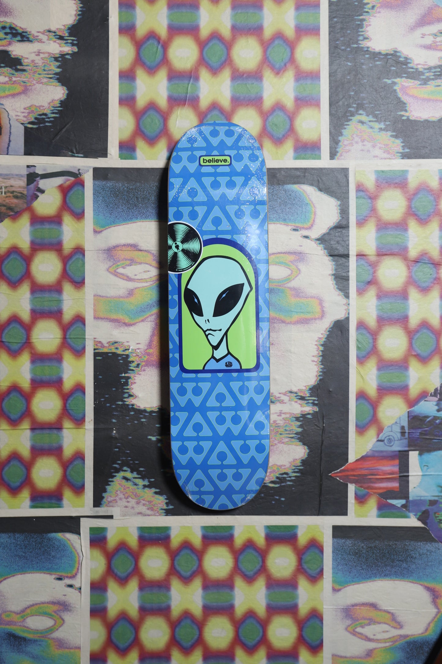 Alien Workshop “Belive” Deck 8.125 (Blue)