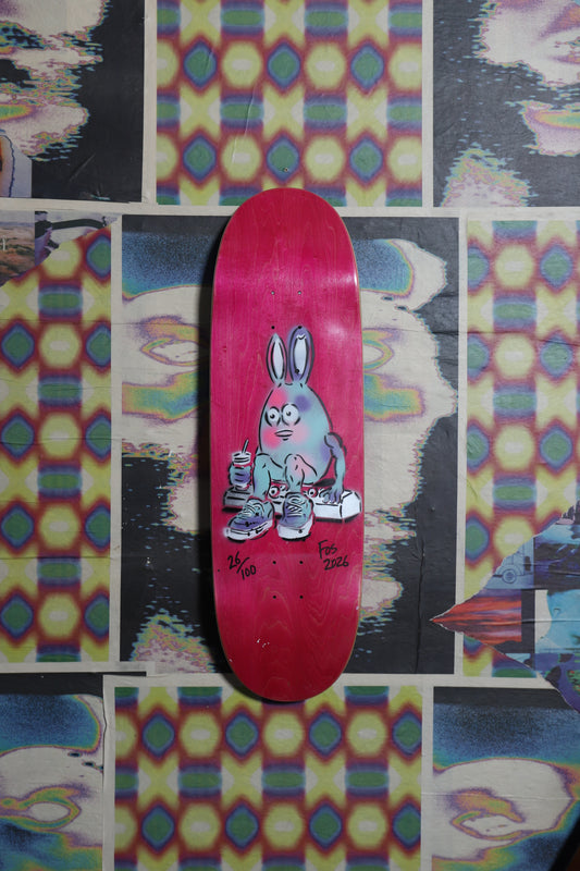 Heroin “Easter 2026” Egg Shaped Deck 9.5 (Hand Painted limited edition deck 26/100)