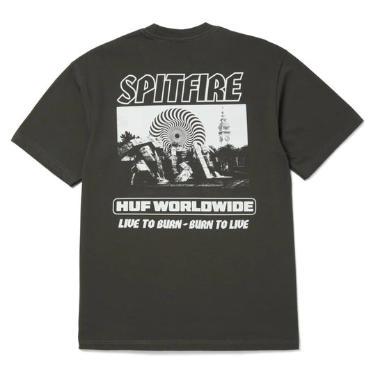 Huf X Spitfire “Burn” Shirt