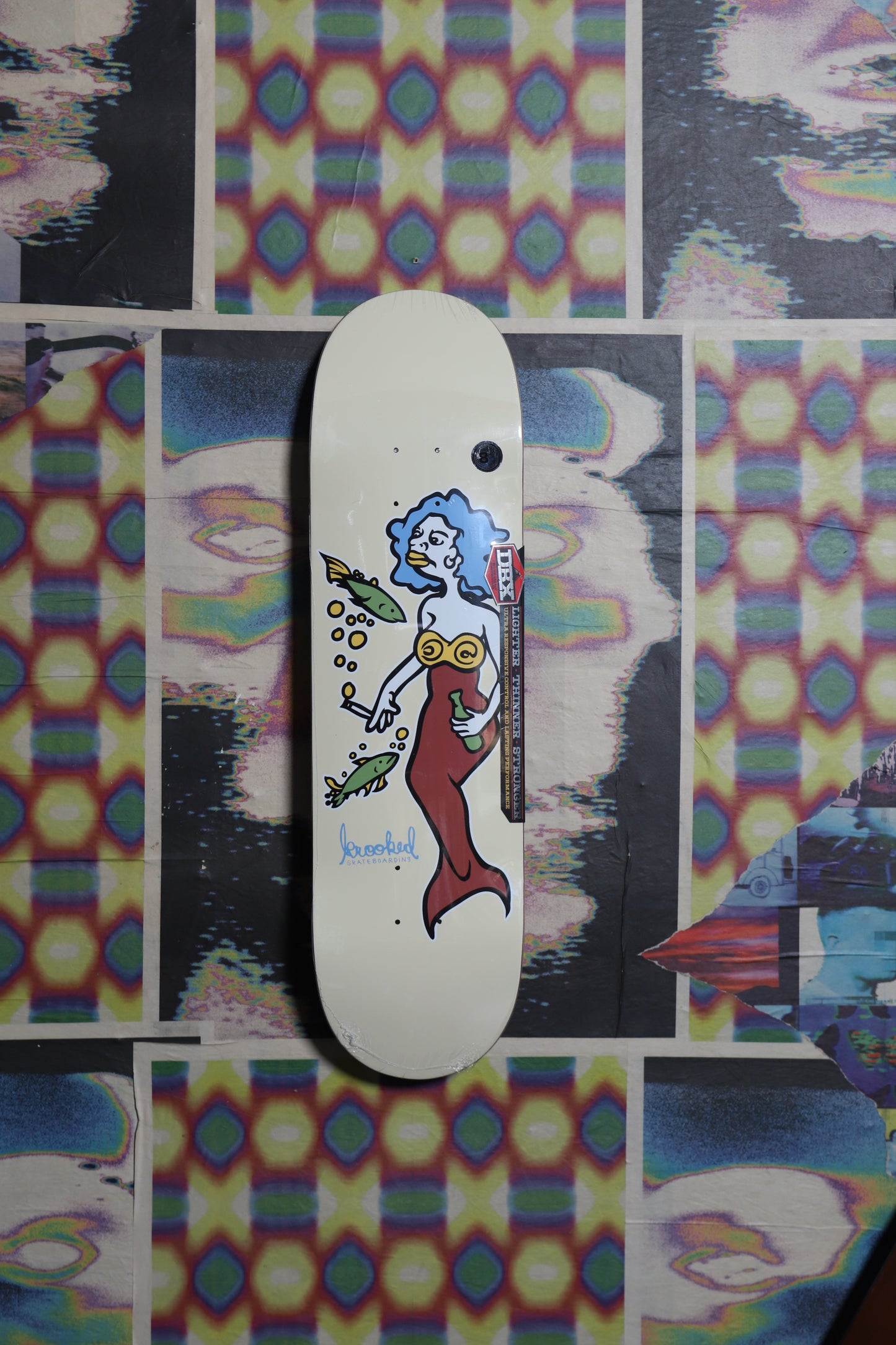 Krooked “Mermaid” (Cream)(DBX) Deck 8.5