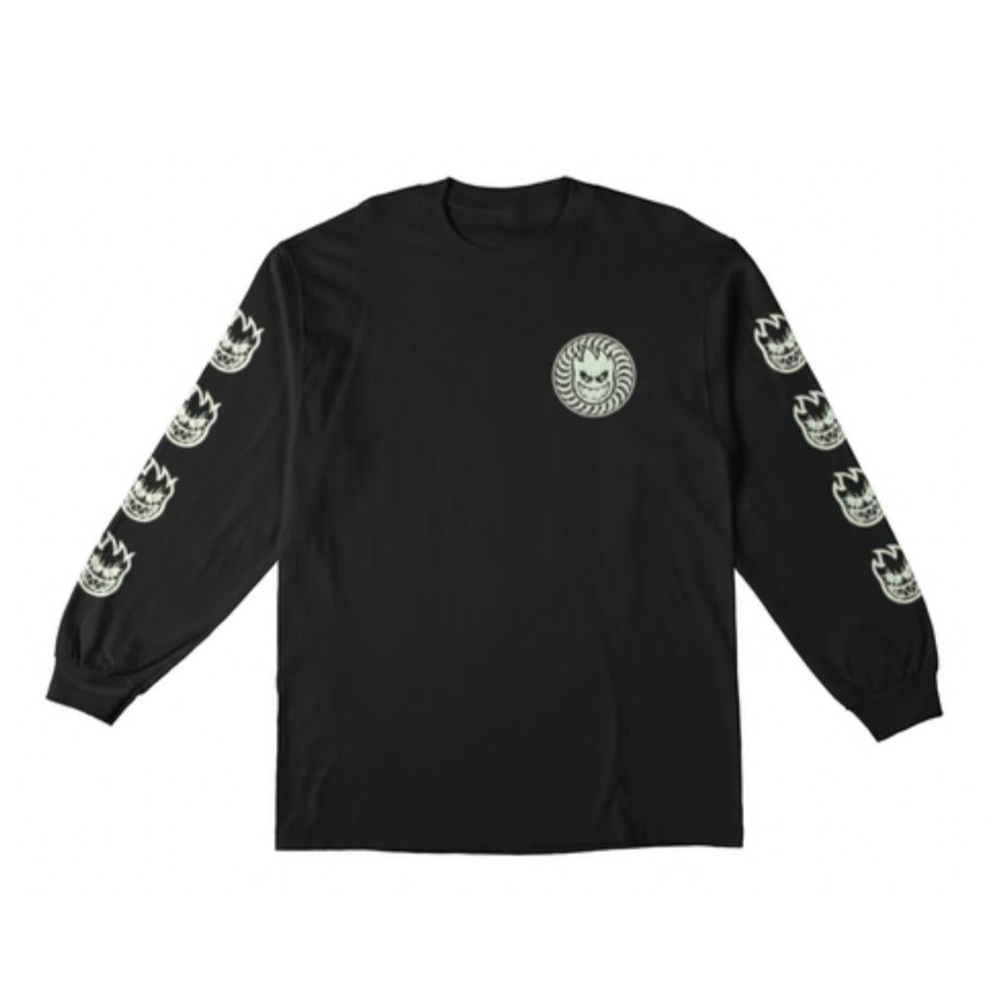 Spitfire “Metal” long Sleeve Shirt (Glow in the Dark)