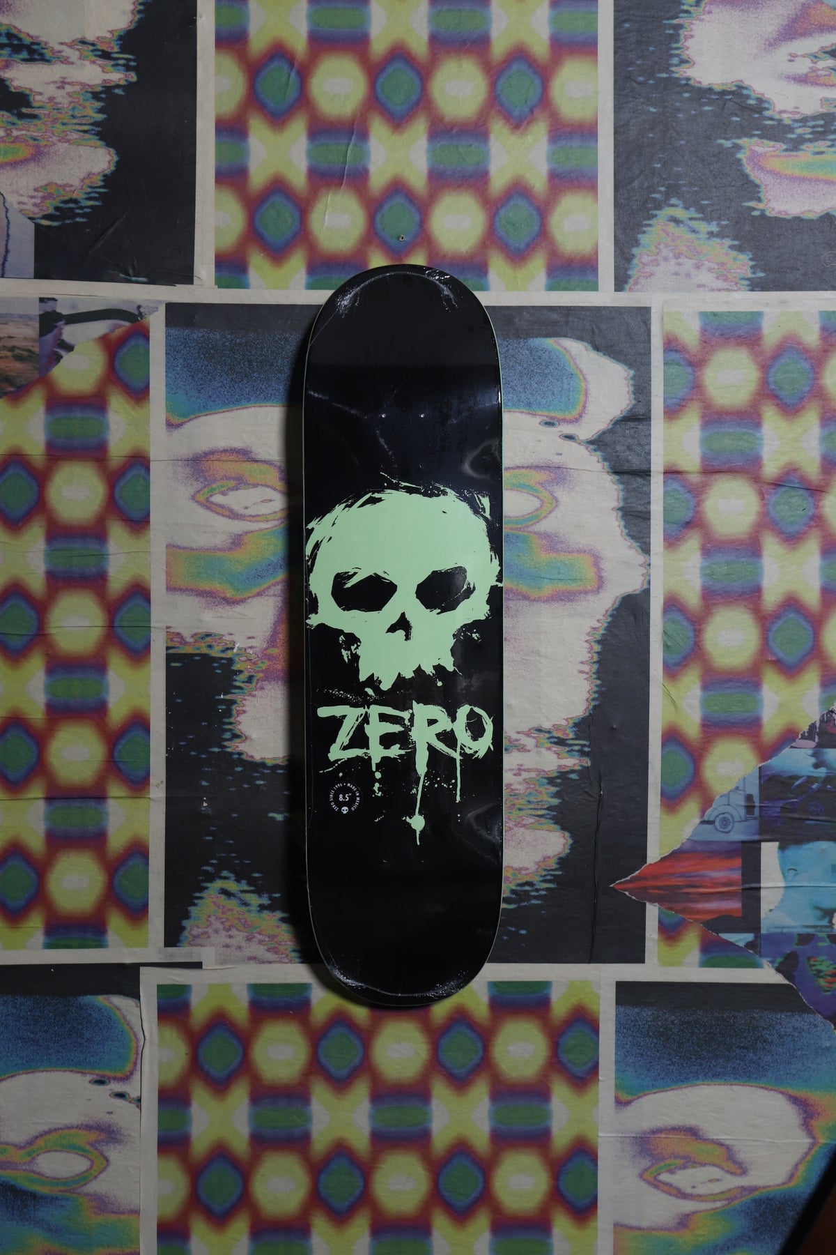 Zero “Bloody Skull” Deck 8.5 (Glow in the Dark)