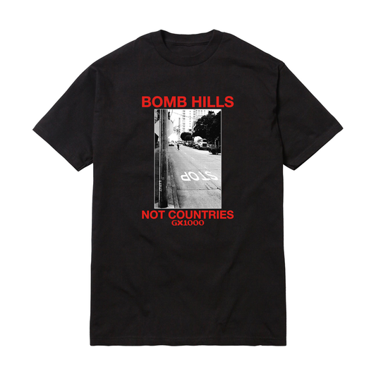 GX1000 “Bomb Hills” Black/Red Shirt