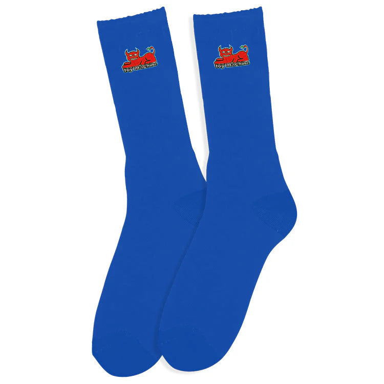 Toy Machine “Devil Cat” Socks (Blue)