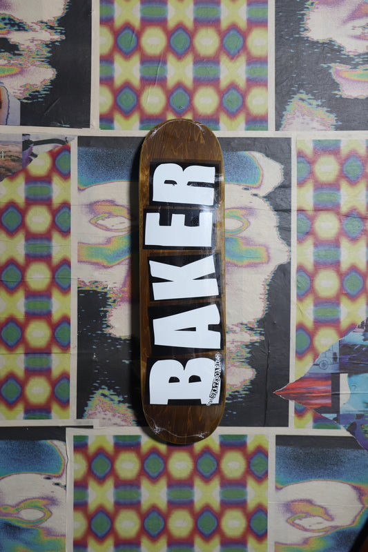 Baker “Logo Veneers” (Brown) Deck 8.25