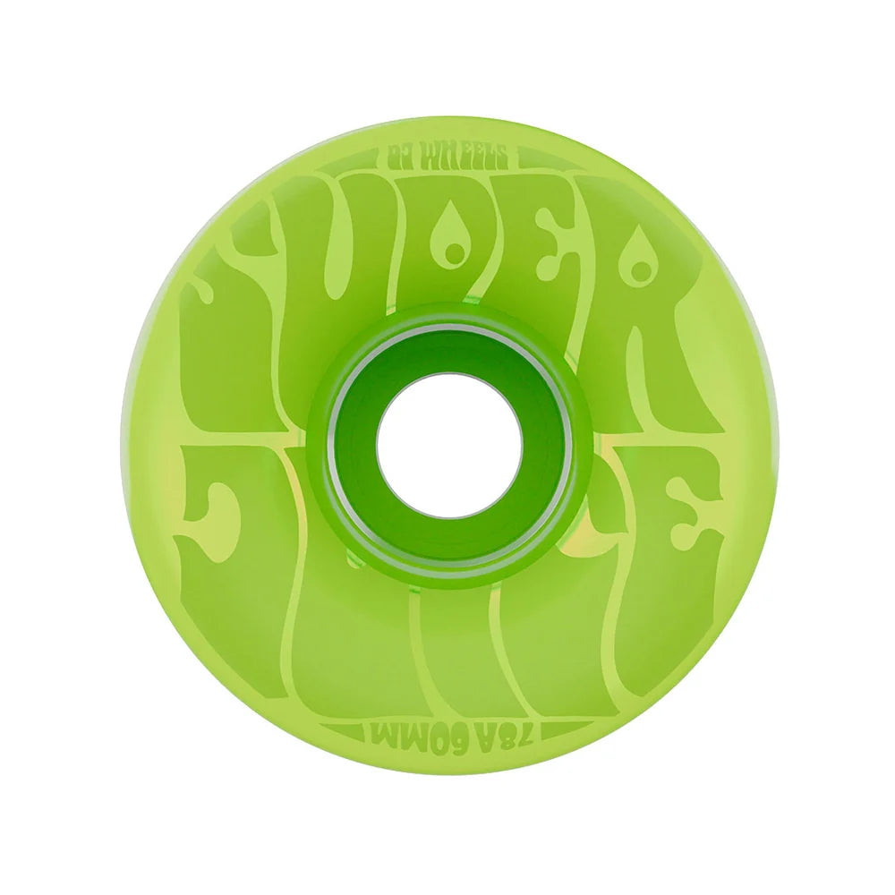 OJ 78a “Super Juice” (Bubble Gum/Green) 60mm Wheels