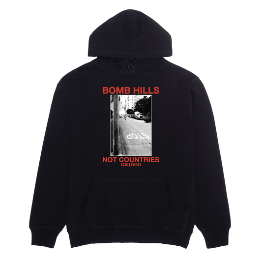 GX1000 “Bomb Hills” Black/Orange Hoodie