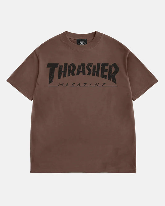 Thrasher “Mag Logo Vintage” (Brown) Shirt