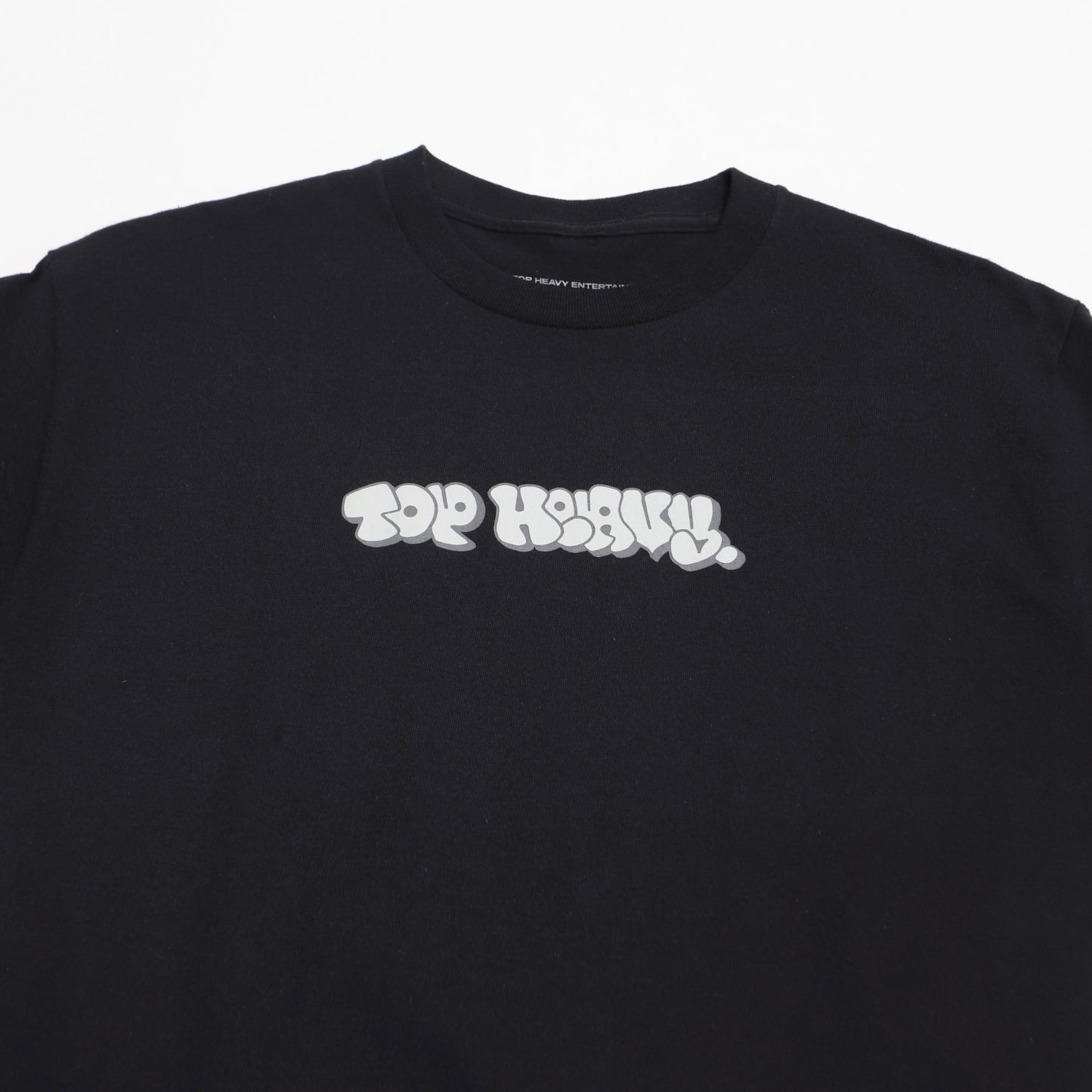 Top Heavy “Throw-up” Shirt (Black)
