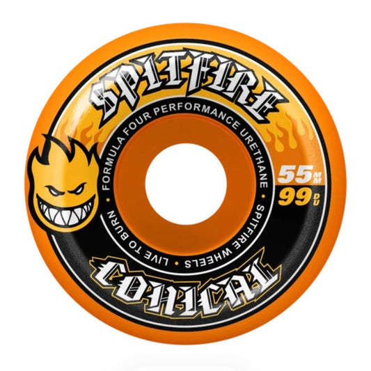 Spitfire F4 99a “Conical” (Orange) 55mm Wheels