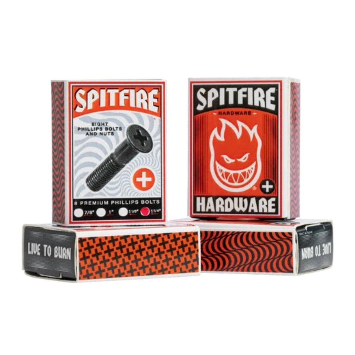 Spitfire 7/8” “Phillips” Hardware