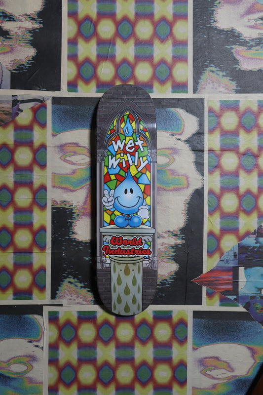 World industries “Wet Willy Glass” Deck 8.25