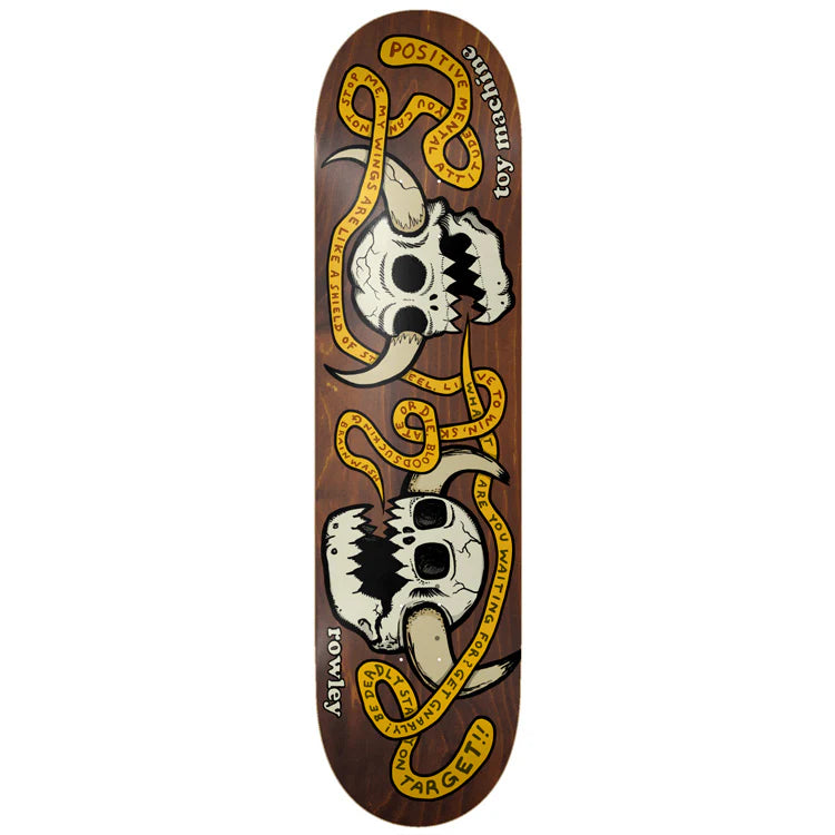Toy Machine “Skulls” Deck 8.25 (Brown)