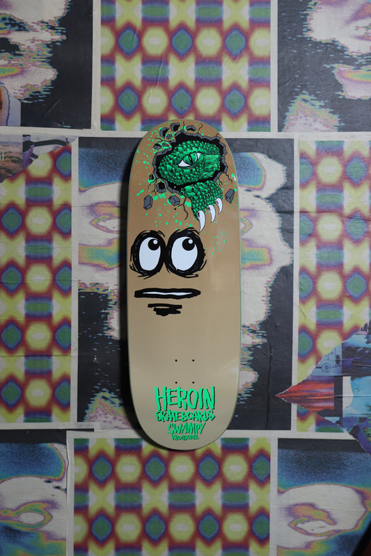 Heroin “Swampy” Egg Shaped Deck 11.0