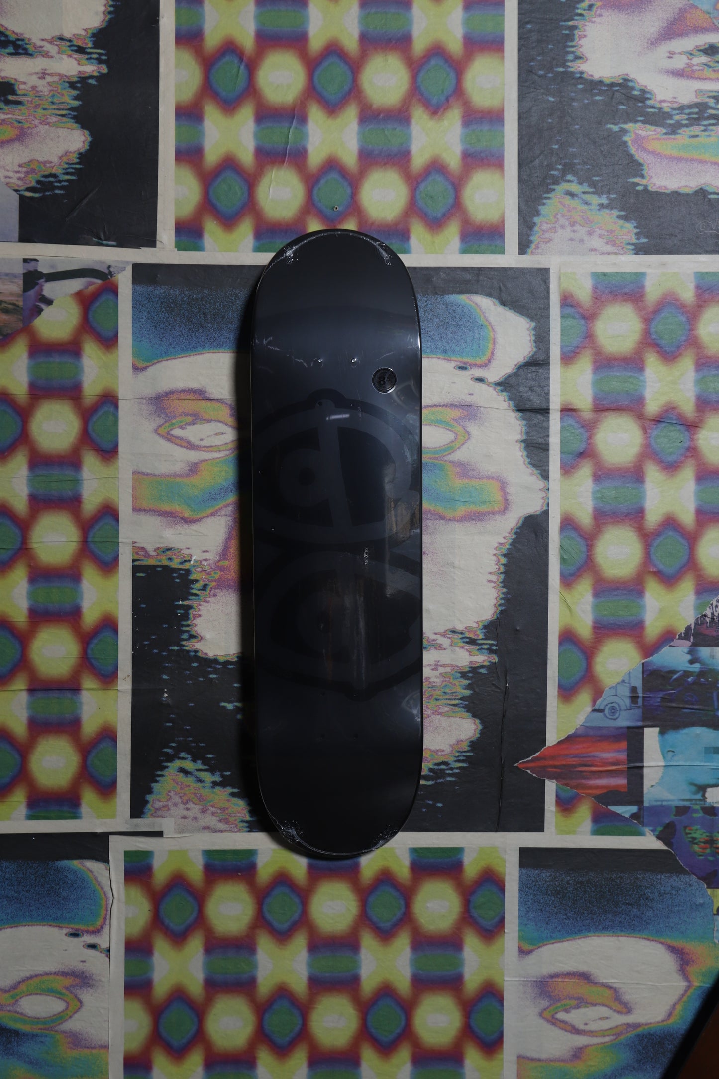 Krooked “Eyes” (Black/Black) Deck 8.5