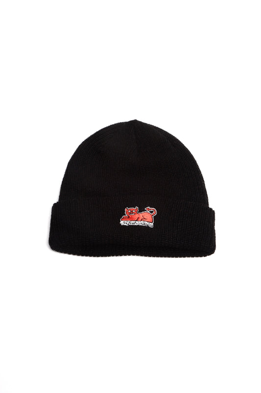Toy Machine “Devil Cat” (Black) Beanie
