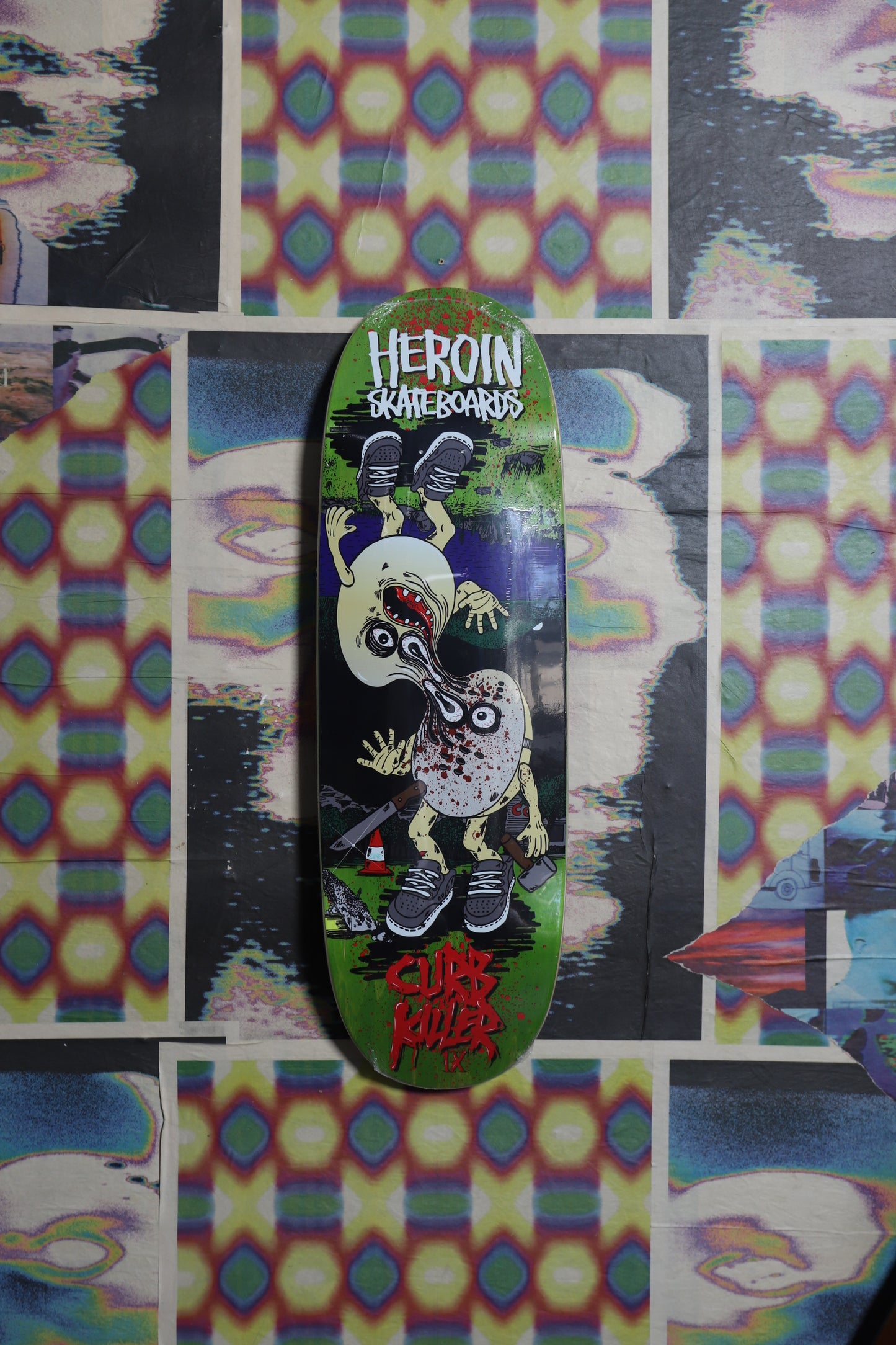 Heroin “Curb Killer Merged” Twin Egg Deck 10.00