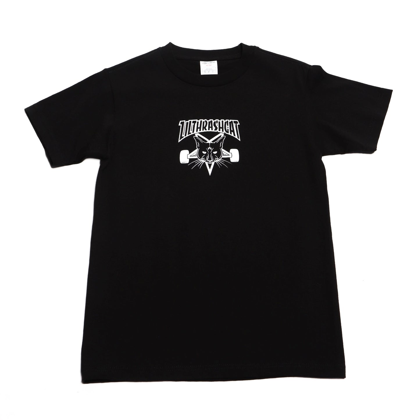 Lil Thrash Cat “Skate Cat” Shirt (Black)
