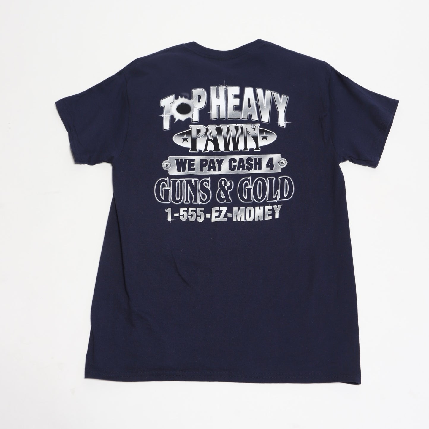 Top Heavy “Pawn” Shirt (Navy)