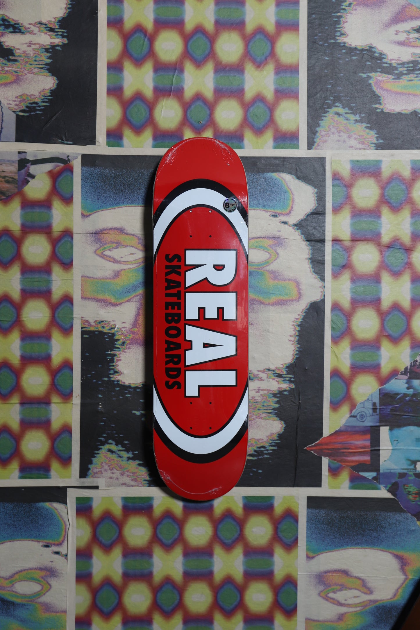 Real “Oval” (Red) Deck 8.12