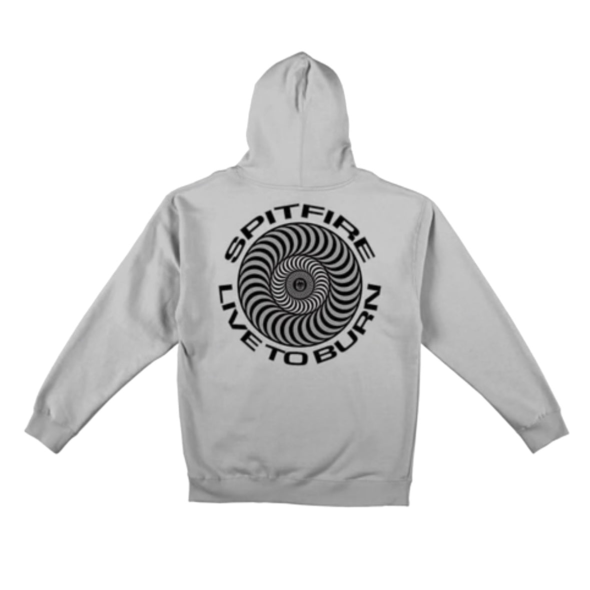 Spitfire “Live to Burn” Hoodie (Smoke)
