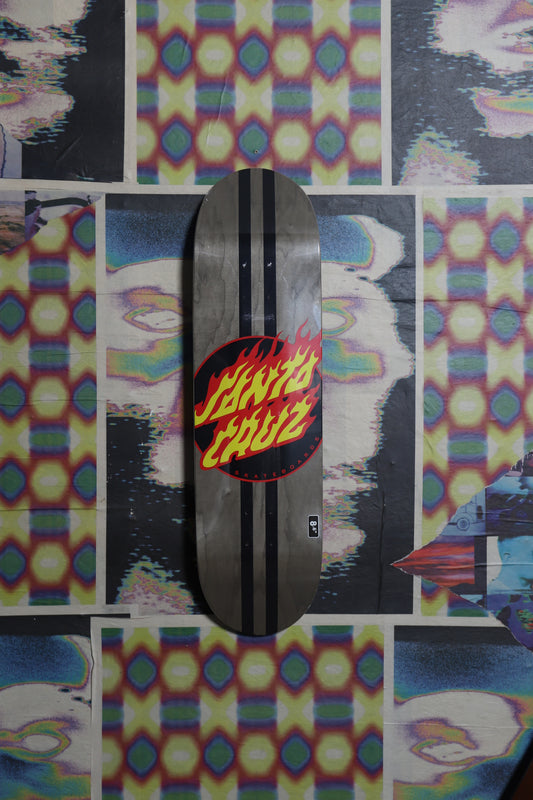 Santa Cruz “Flame Dot” (Natural) Deck 8.6