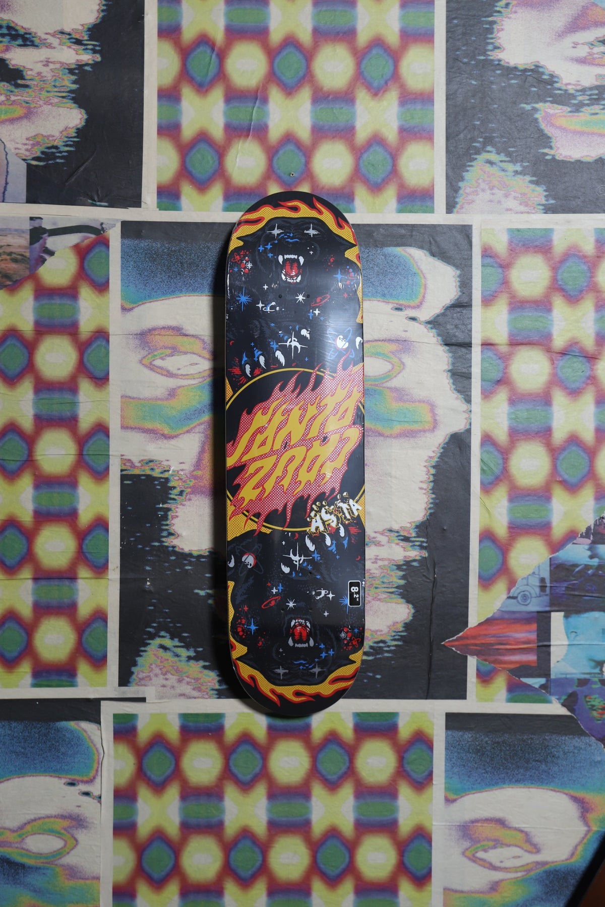 Santa Cruz “Asta Cosmic Cat” Deck 8.25 (Twin)