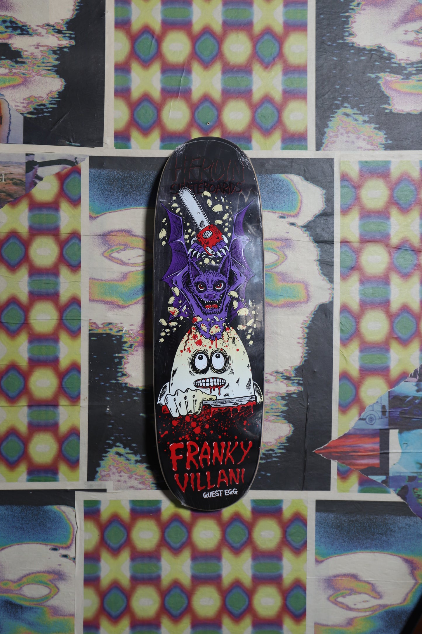 Heroin “Frank Villani” Deck 9.5 (Black)