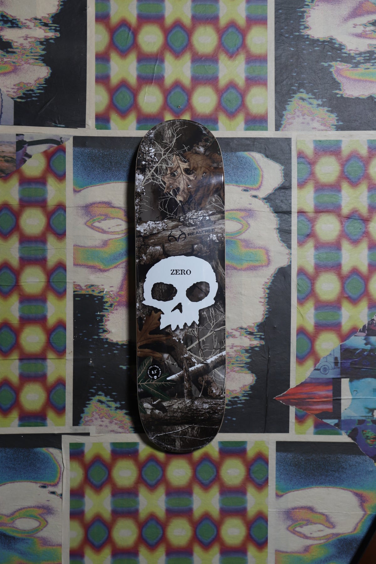 Zero x Realtree “Skull” Deck 8.5