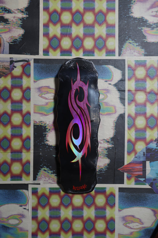 Welcome X Slipknot “Tribal S” Shaped Deck 10.0