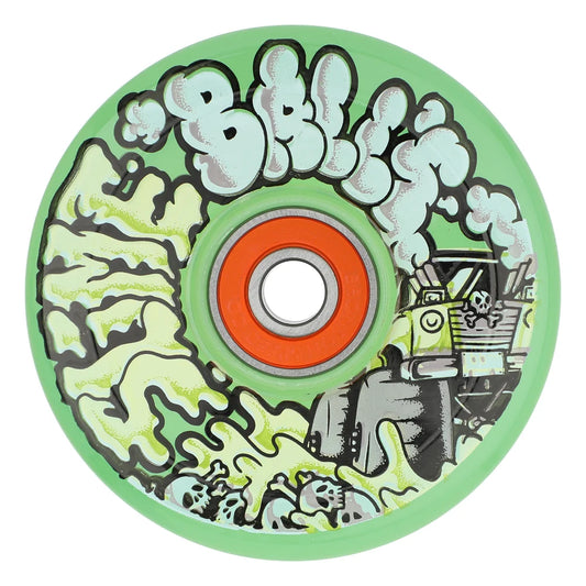 Slime Balls 78a “Light Ups” (Green/Accelerator) 66mm Wheels