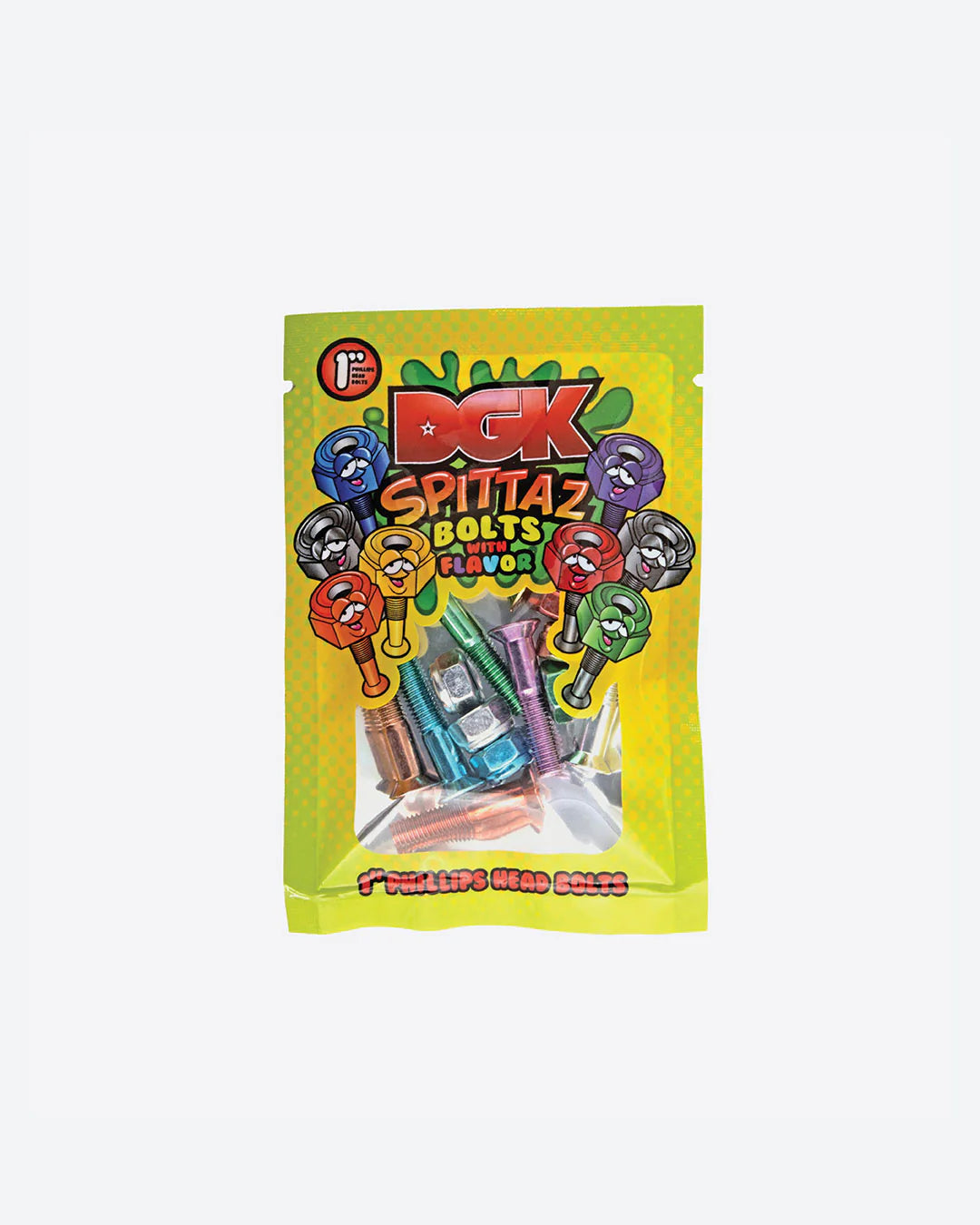 DGK Spittaz 1in Phillips Bolts Hardware