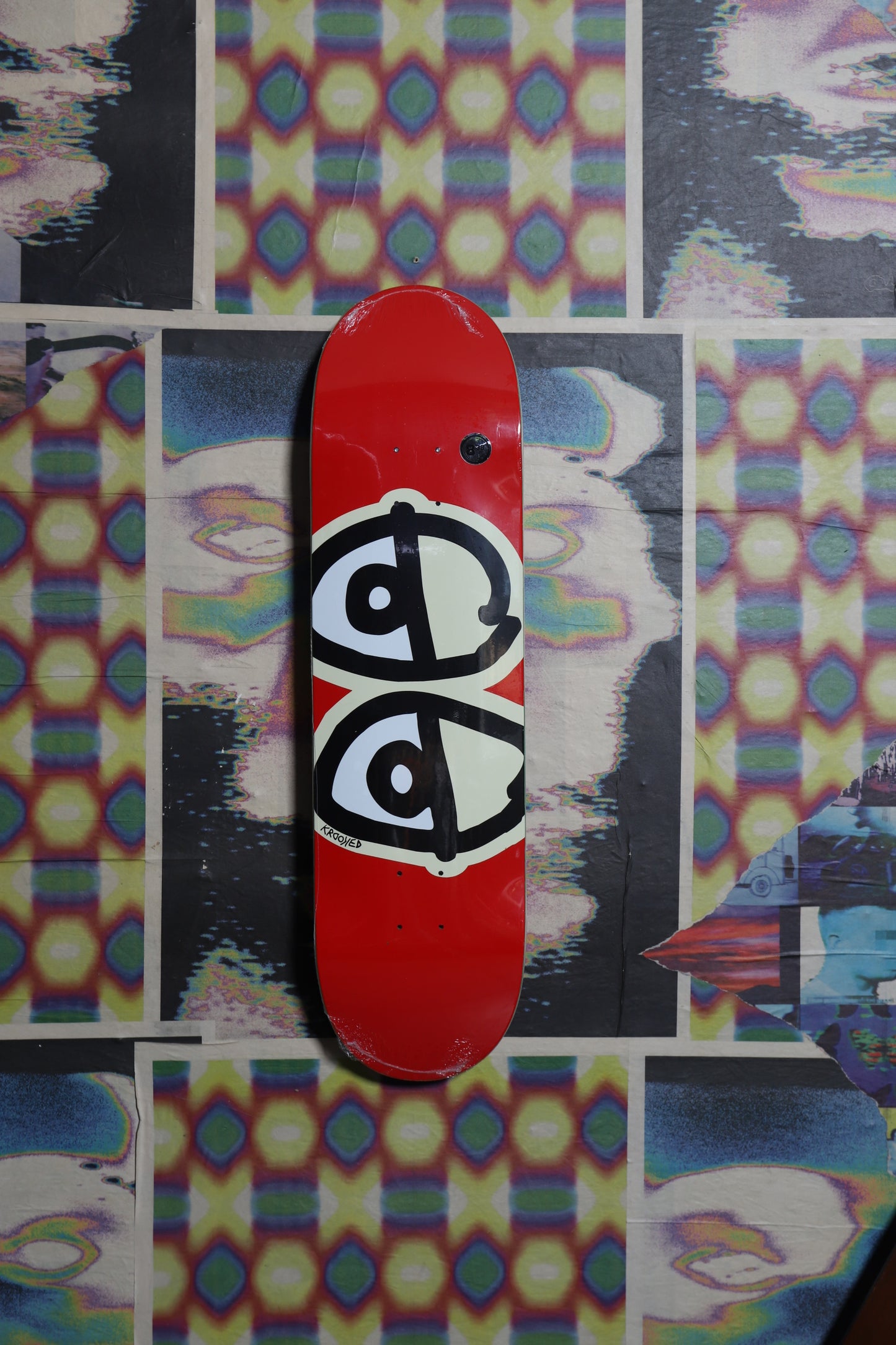 Krooked “Eyes” (Red) Deck 8.38
